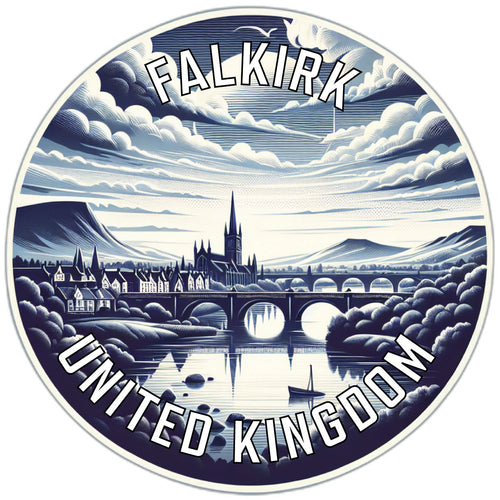 Falkirk United Kingdom Souvenir Vinyl Decal Sticker 6-Inch