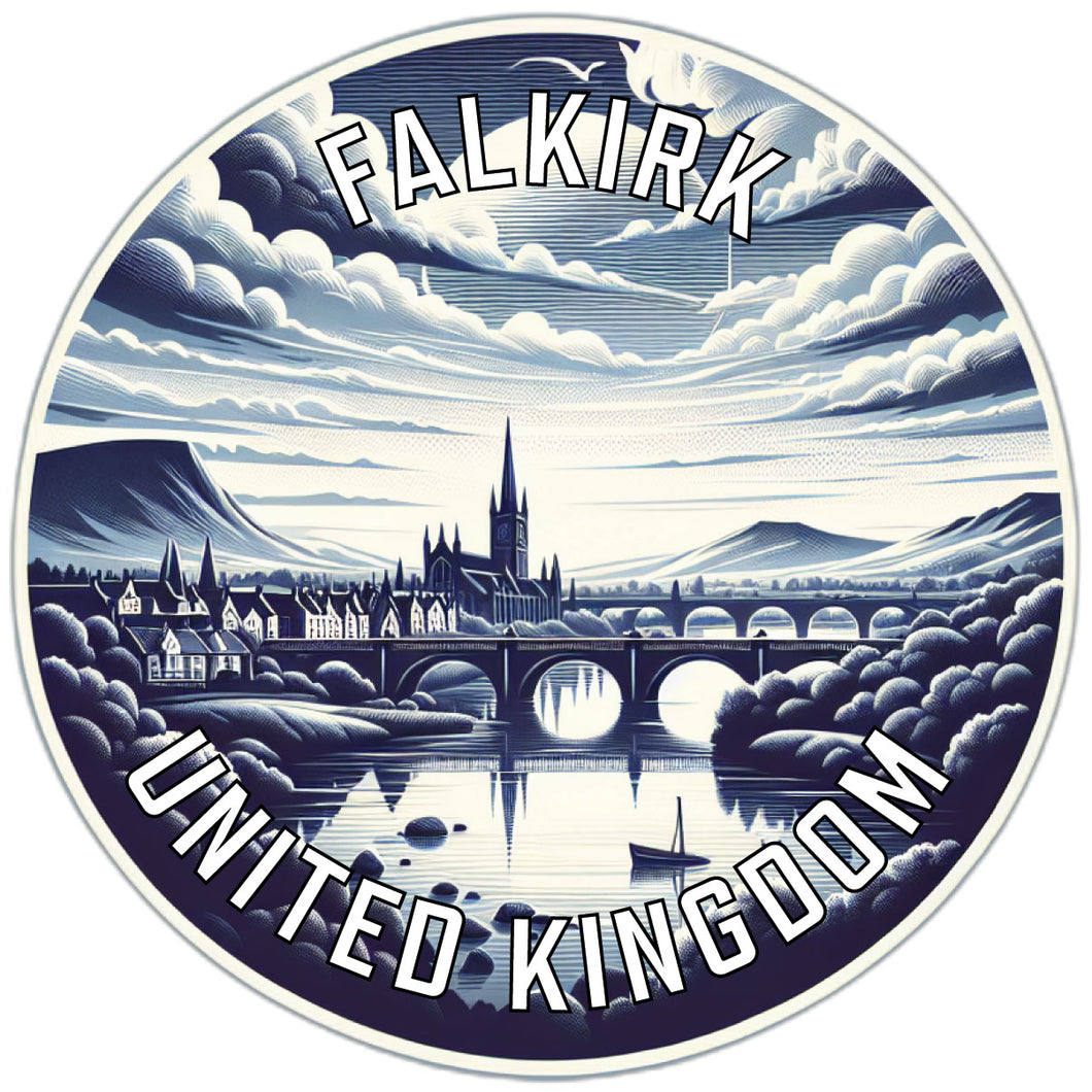 Falkirk United Kingdom Souvenir Vinyl Decal Sticker 6-Inch