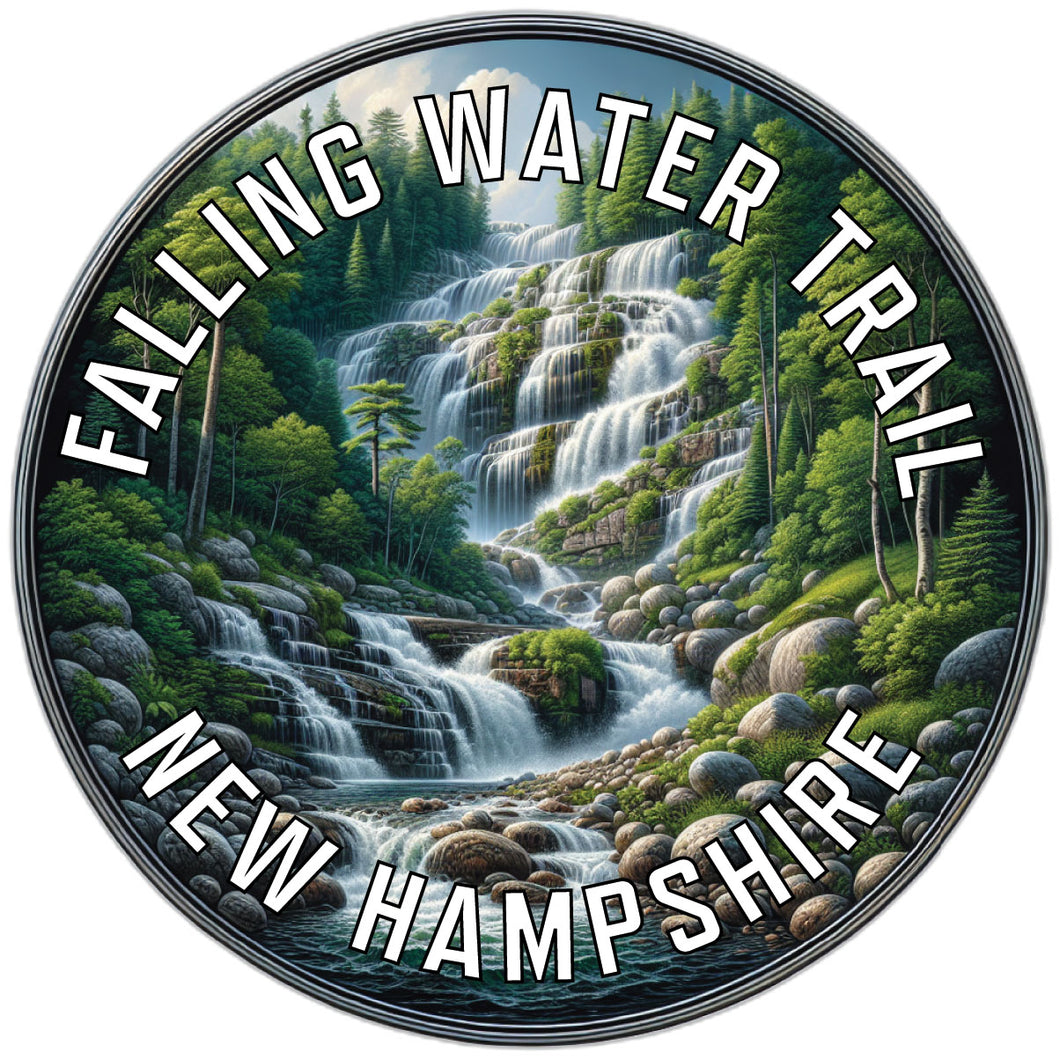 Falling Water Trail Souvenir Vinyl Decal Sticker 2-Inch