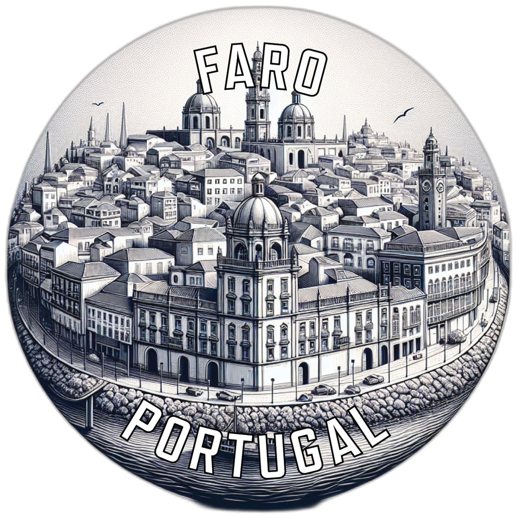 Faro Portugal Souvenir Vinyl Decal Sticker 6-Inch