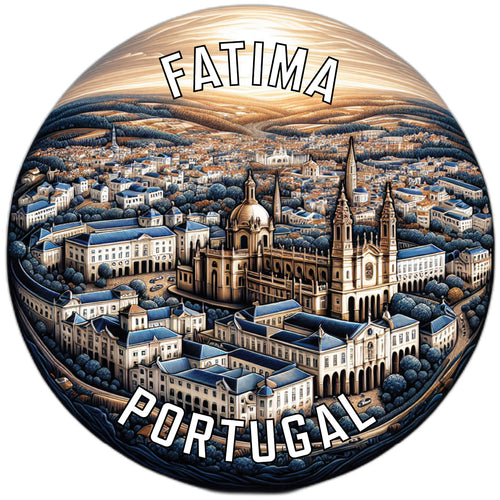 Fatima Portugal Souvenir Vinyl Decal Sticker 2-Inch