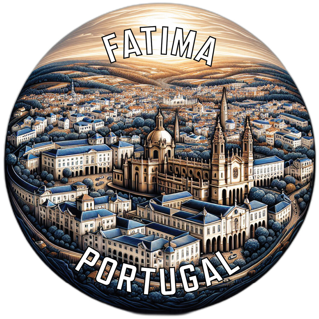 Fatima Portugal Souvenir Vinyl Decal Sticker 2-Inch