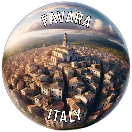Favara Italy Souvenir Vinyl Decal Sticker 6-Inch