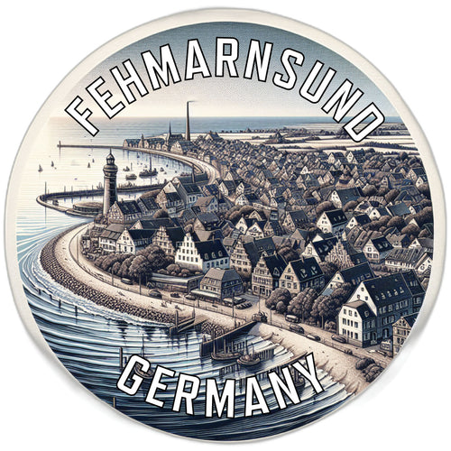 Fehmarnsund Germany Souvenir Vinyl Decal Sticker 2-Inch