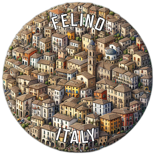Felino Italy Souvenir Vinyl Decal Sticker 2-Inch