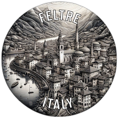 Feltre Italy Souvenir Vinyl Decal Sticker 6-Inch