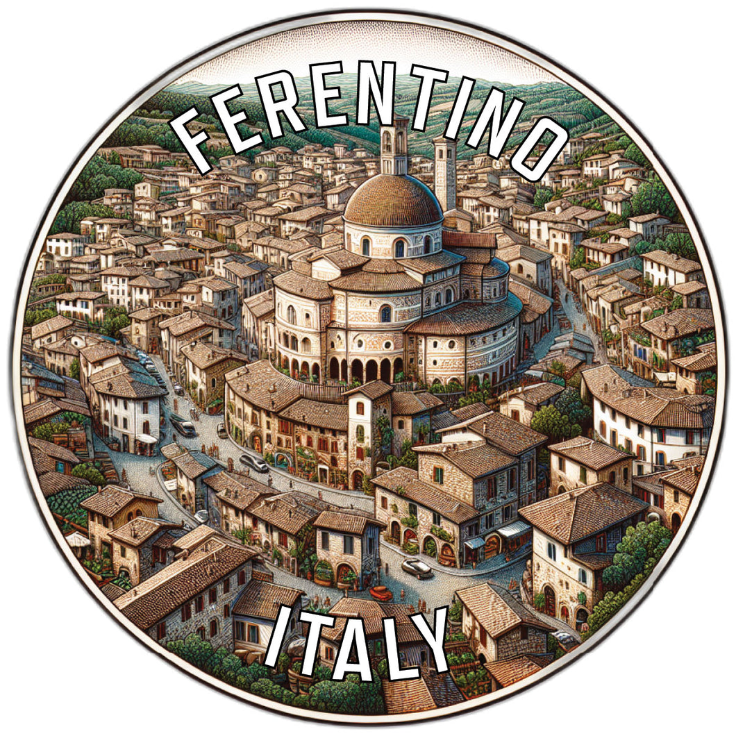 Ferentino Italy Souvenir Vinyl Decal Sticker 2-Inch