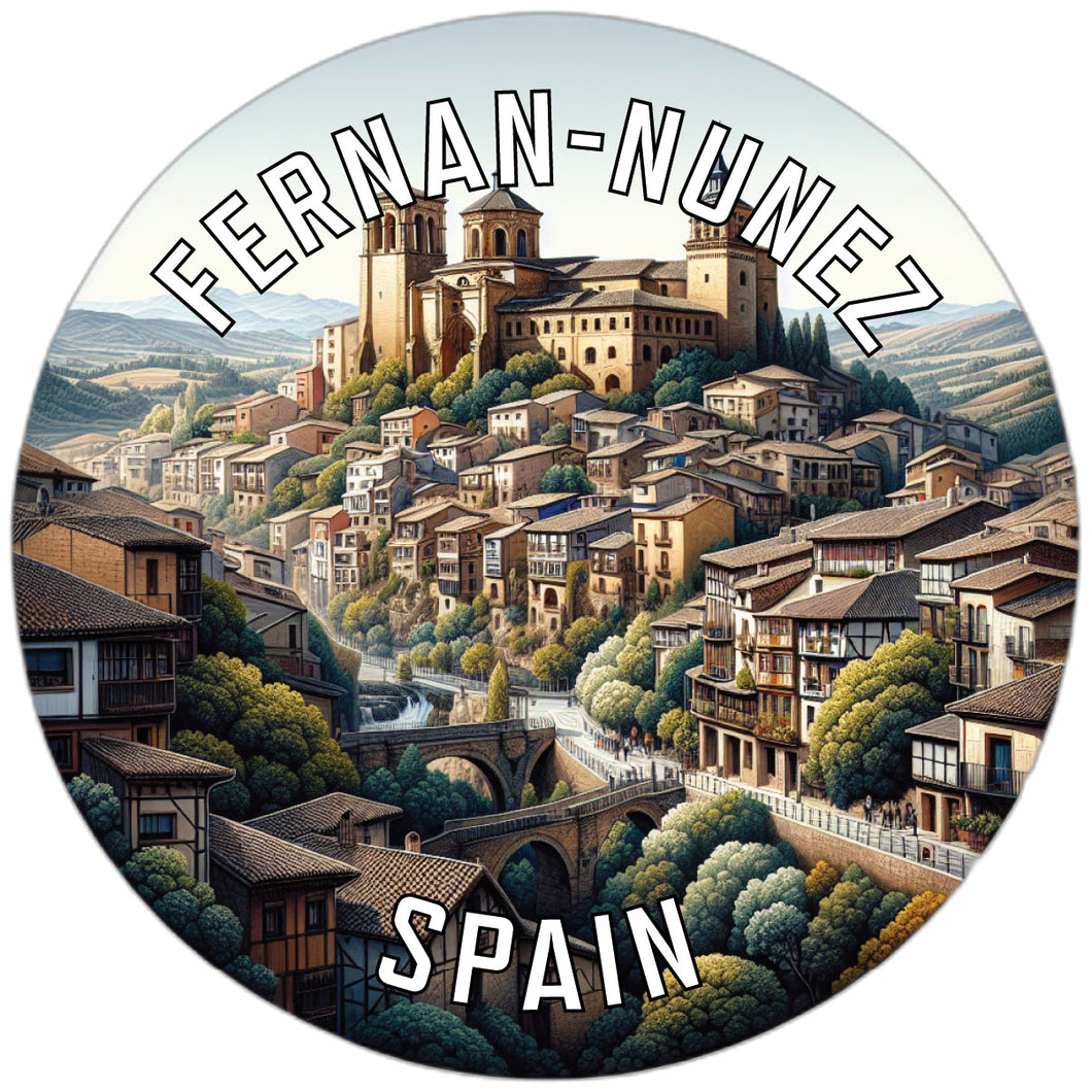 Fernan Nunez Spain Souvenir Vinyl Decal Sticker 3-Inch