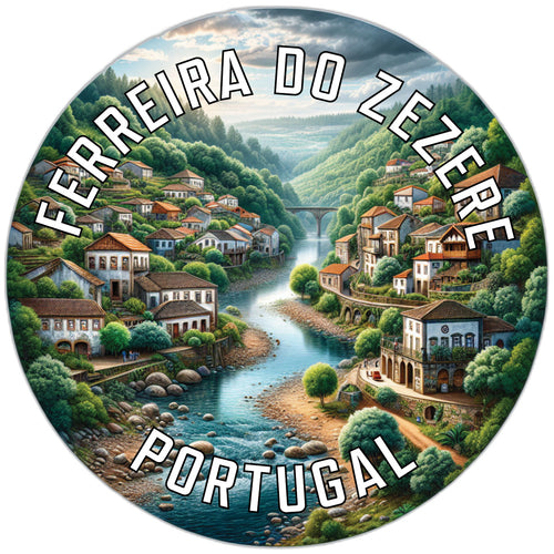 Ferreira do Zezere Portugal Souvenir Vinyl Decal Sticker 2-Inch