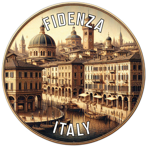 Fidenza Italy Souvenir Vinyl Decal Sticker 6-Inch