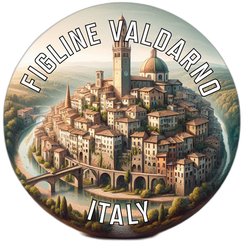Figline Valdarno Italy Souvenir Vinyl Decal Sticker 2-Inch