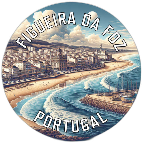 Figueira da Foz Portugal Souvenir Vinyl Decal Sticker 2-Inch
