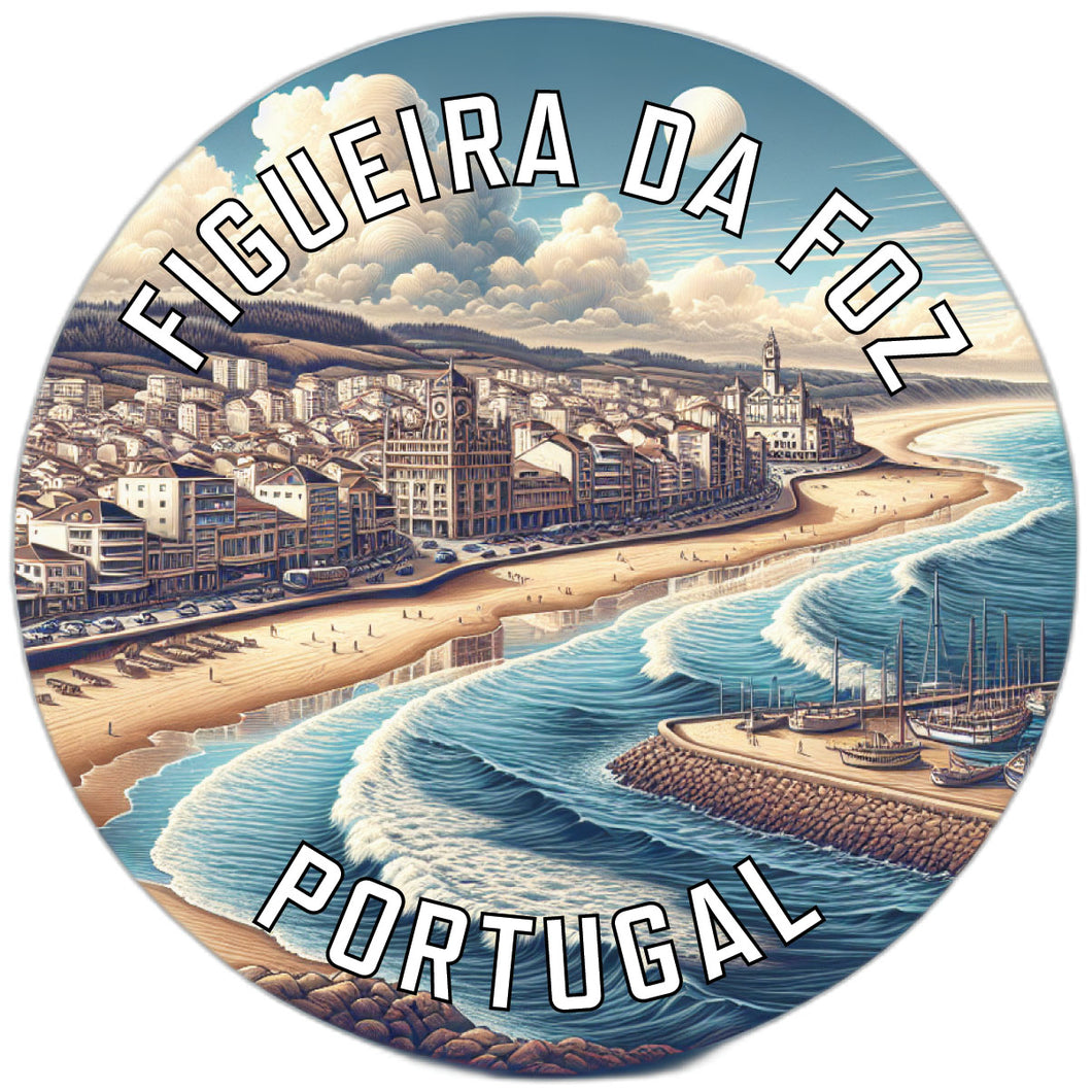 Figueira da Foz Portugal Souvenir Vinyl Decal Sticker 2-Inch