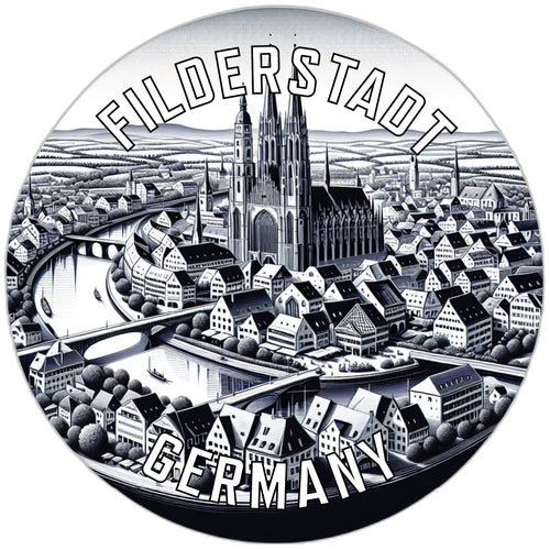 Filderstadt Germany Souvenir Vinyl Decal Sticker 6-Inch