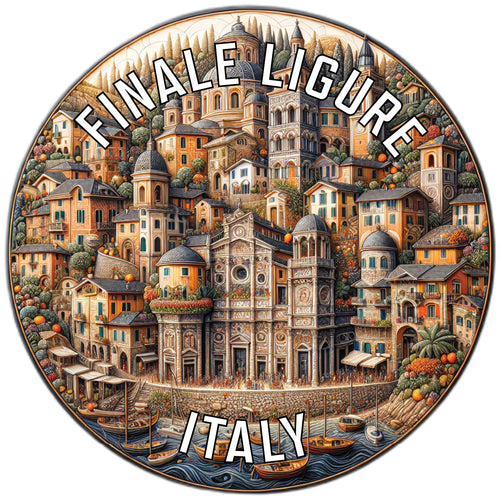 Finale Ligure Italy Souvenir Vinyl Decal Sticker 2-Inch