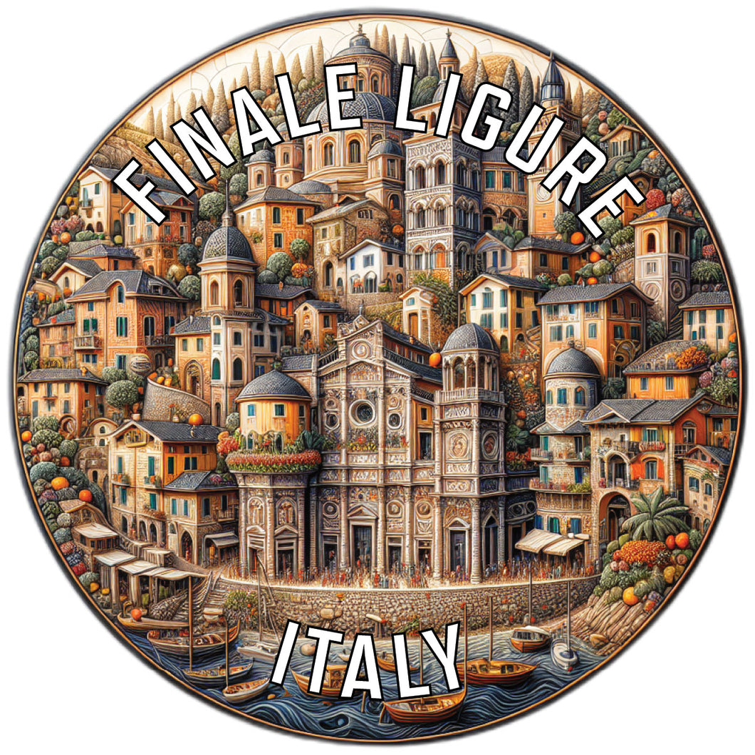 Finale Ligure Italy Souvenir Vinyl Decal Sticker 2-Inch