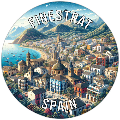 Finestrat Spain Souvenir Vinyl Decal Sticker 2-Inch