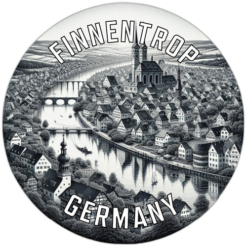 Finnentrop Germany Souvenir Vinyl Decal Sticker 6-Inch