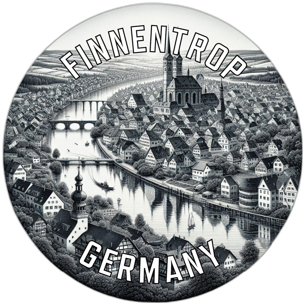Finnentrop Germany Souvenir Vinyl Decal Sticker 6-Inch