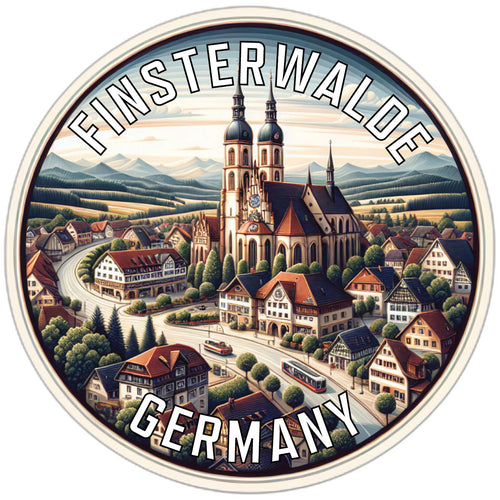 Finsterwalde Germany Souvenir Vinyl Decal Sticker 2-Inch