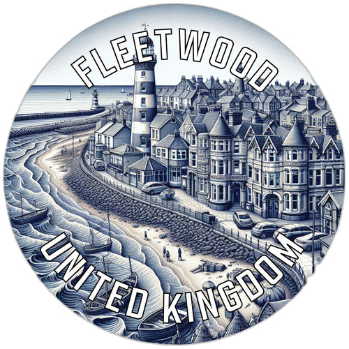 Fleetwood United Kingdom Souvenir Vinyl Decal Sticker 2-Inch