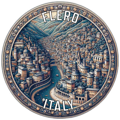 Flero Italy Souvenir Vinyl Decal Sticker 2-Inch