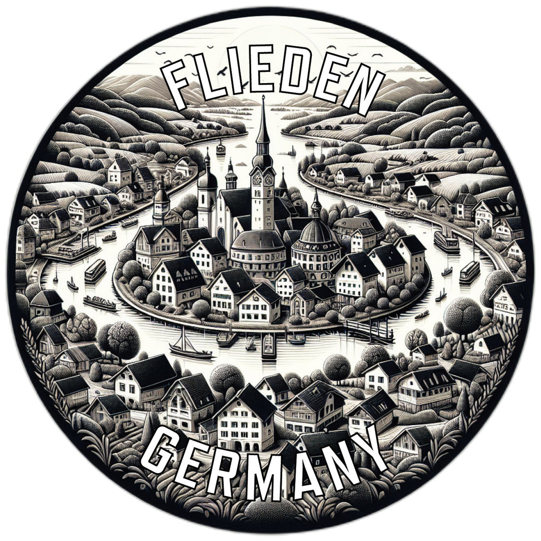 Flieden Germany Souvenir Vinyl Decal Sticker 2-Inch