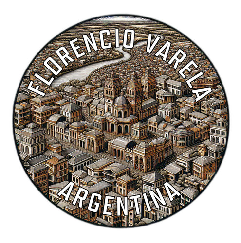 Florencio Varela Argentina Souvenir Die Cut Flat Magnet 6-Inch
