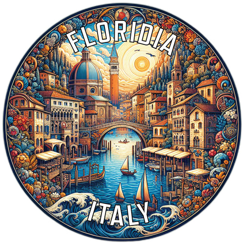 Floridia Italy Souvenir Vinyl Decal Sticker 6-Inch