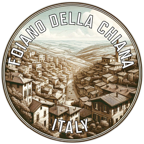 Foiano della Chiana Italy Souvenir Vinyl Decal Sticker 2-Inch