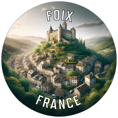 Foix France Souvenir Vinyl Decal Sticker 2-Inch