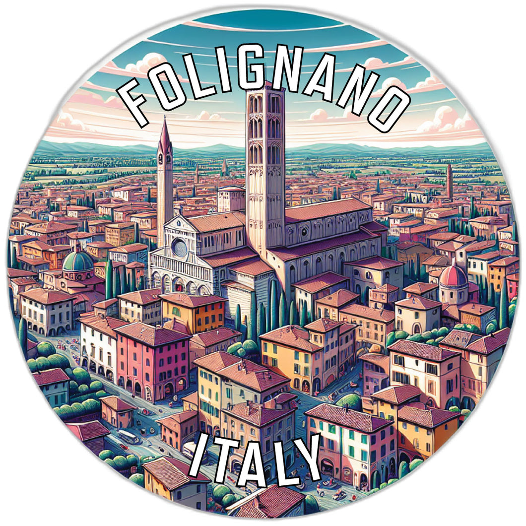 Folignano Italy Souvenir Vinyl Decal Sticker 6-Inch