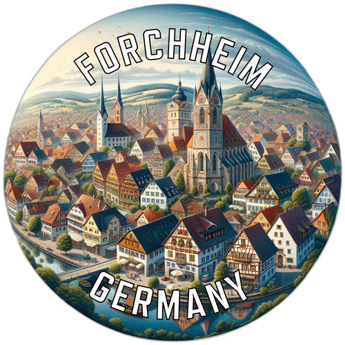 Forchheim Germany Souvenir Vinyl Decal Sticker 6-Inch