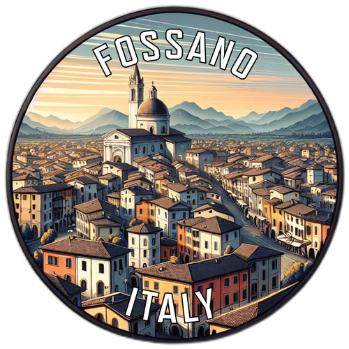 Fossano Italy Souvenir Vinyl Decal Sticker 2-Inch