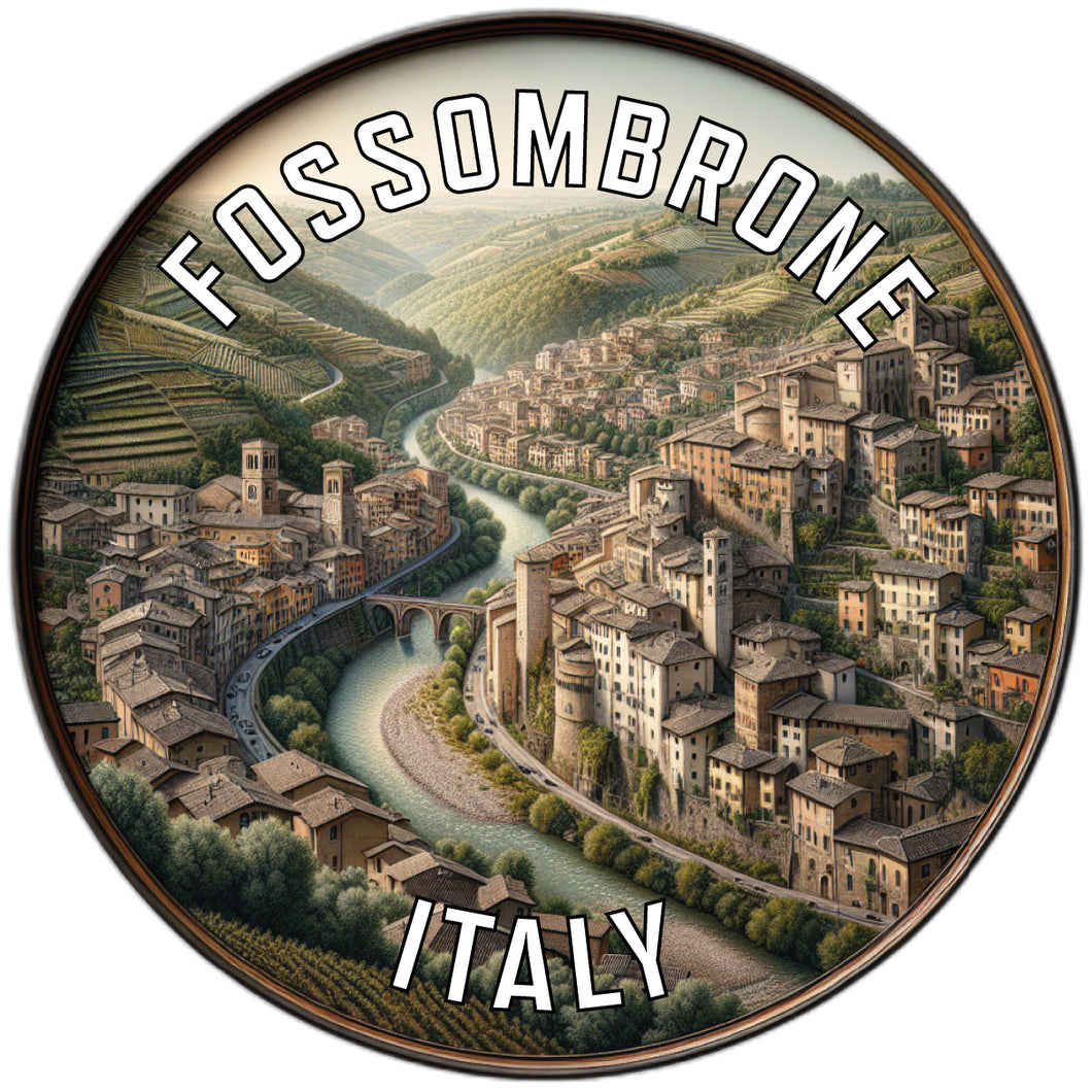 Fossombrone Italy Souvenir Vinyl Decal Sticker 2-Inch