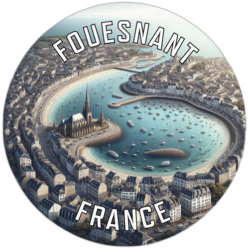 Fouesnant France Souvenir Vinyl Decal Sticker 6-Inch