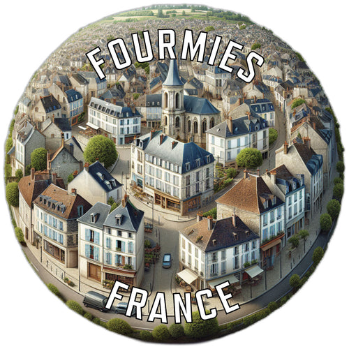 Fourmies France Souvenir Vinyl Decal Sticker 2-Inch
