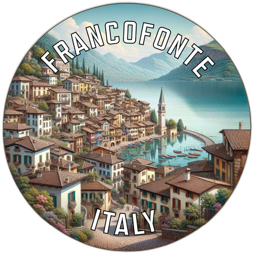 Francofonte Italy Souvenir Vinyl Decal Sticker 6-Inch