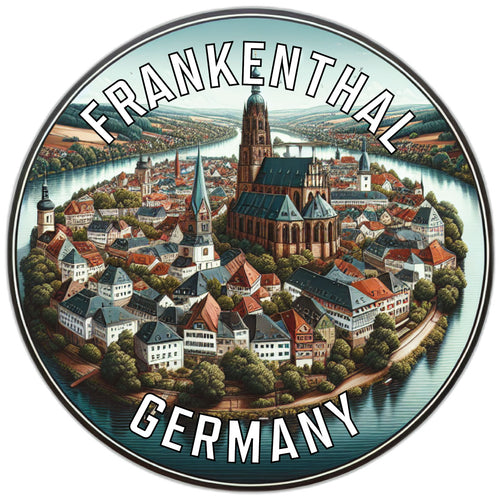 Frankenthal Germany Souvenir Vinyl Decal Sticker 3-Inch