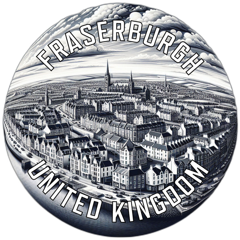 Fraserburgh United Kingdom Souvenir Vinyl Decal Sticker 6-Inch