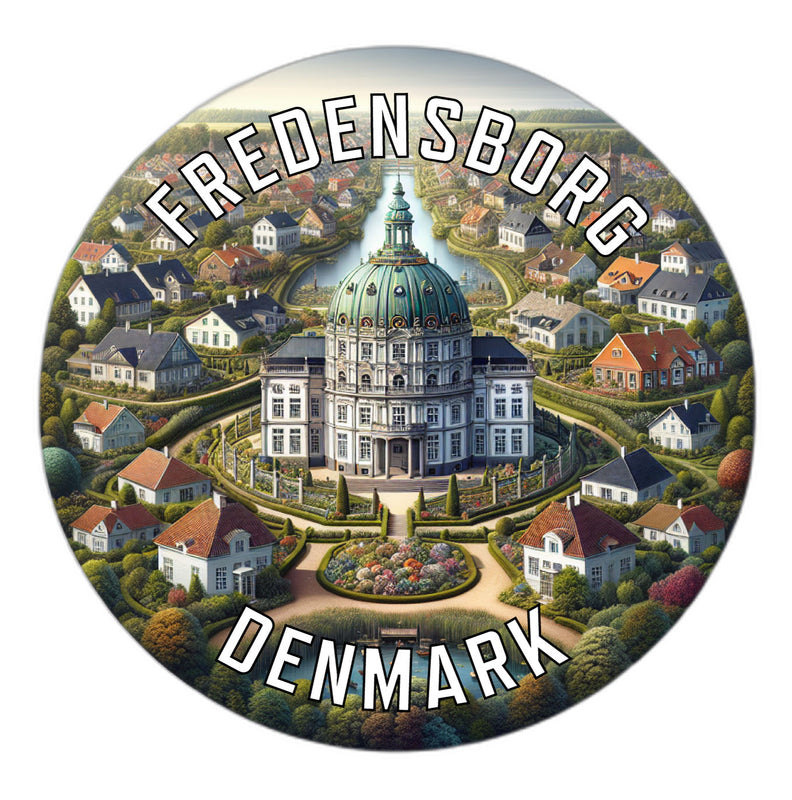 Fredensborg Denmark Souvenir Vinyl Decal Sticker 2-Inch