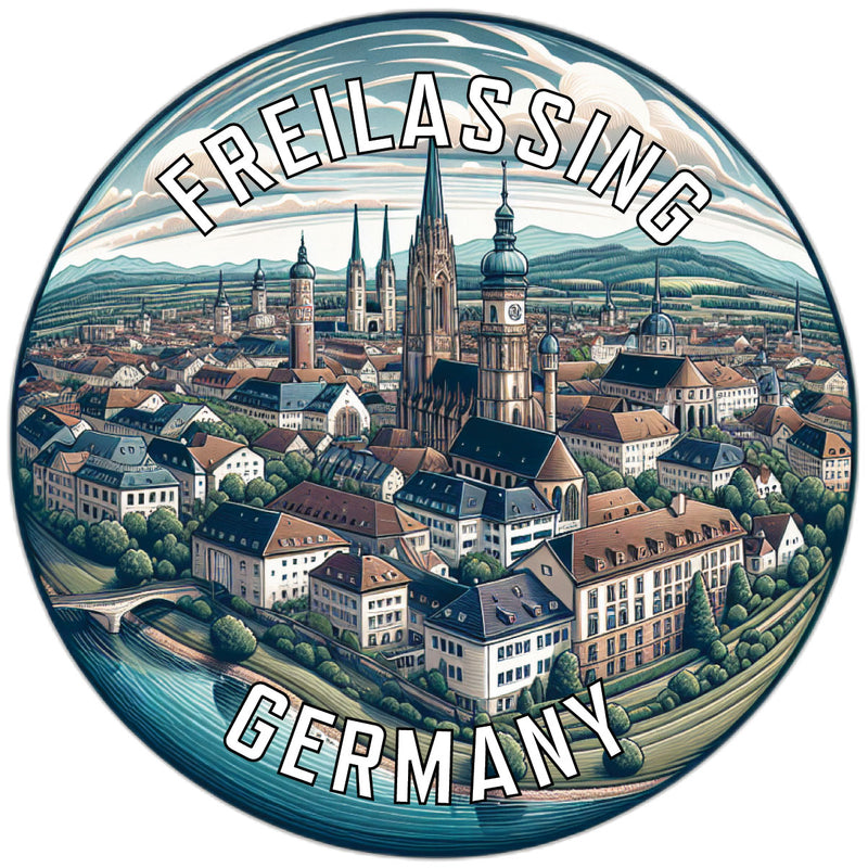 Freilassing Germany Souvenir Vinyl Decal Sticker 2-Inch