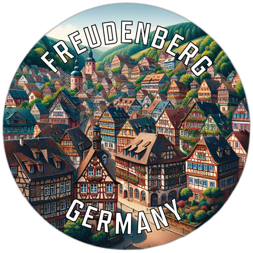 Freudenberg Germany Souvenir Vinyl Decal Sticker 6-Inch