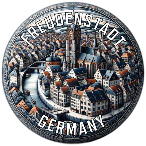 Freudenstadt Germany Souvenir Vinyl Decal Sticker 6-Inch