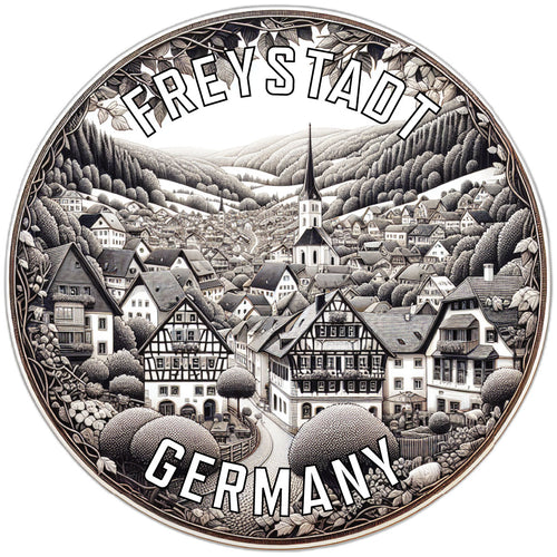 Freystadt Germany Souvenir Vinyl Decal Sticker 2-Inch