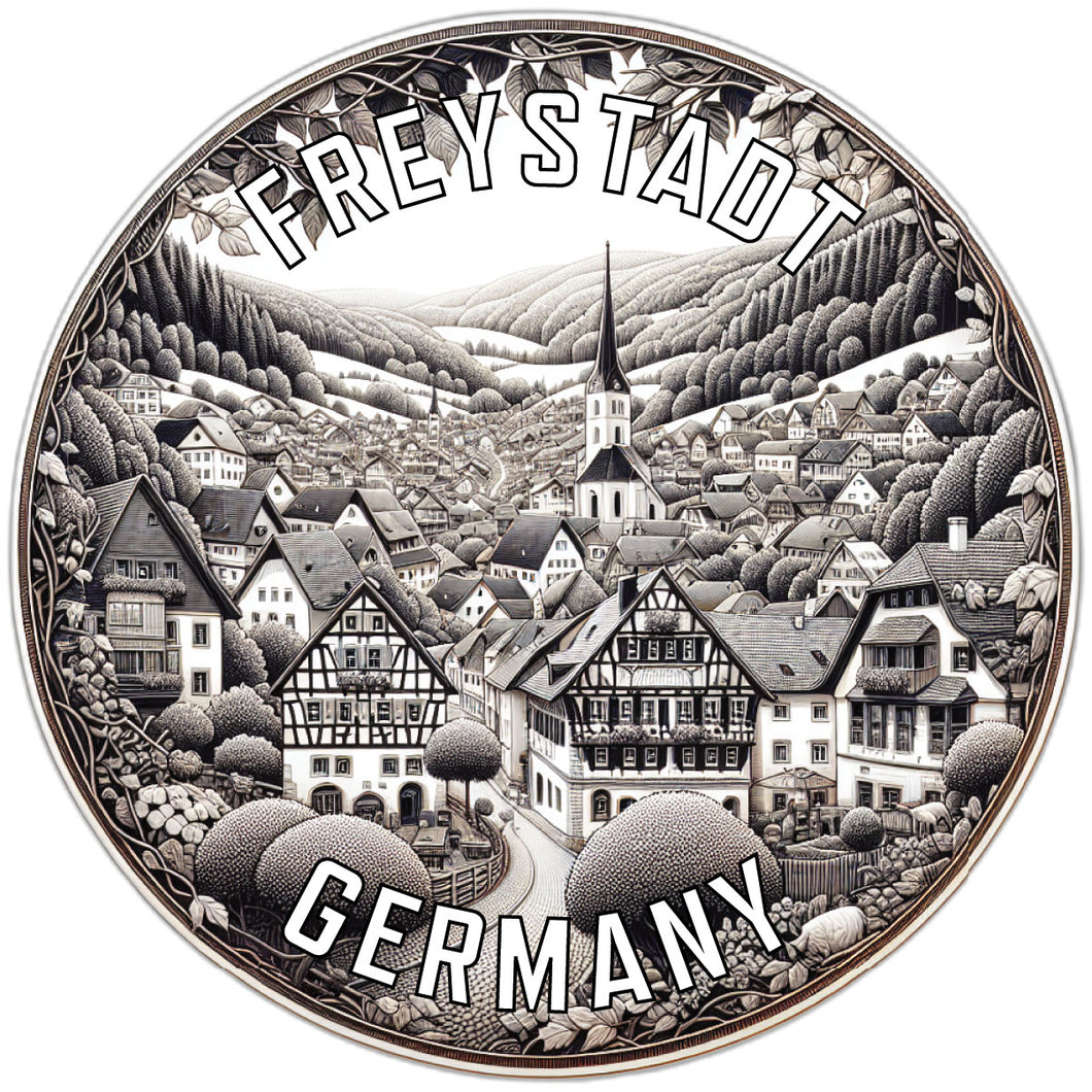 Freystadt Germany Souvenir Vinyl Decal Sticker 2-Inch