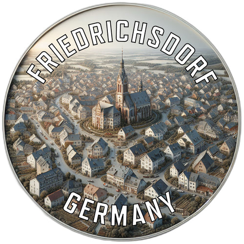 Friedrichsdorf Germany Souvenir Vinyl Decal Sticker 2-Inch