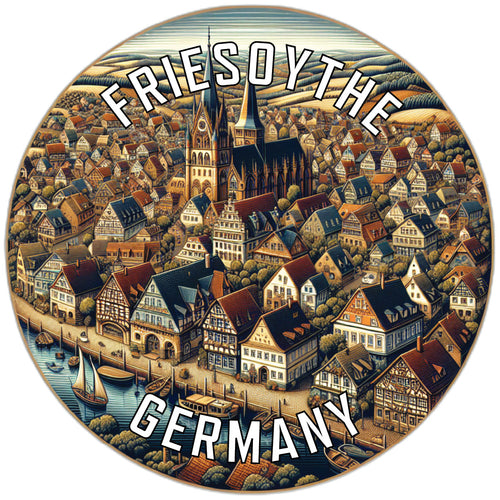 Friesoythe Germany Souvenir Vinyl Decal Sticker 6-Inch