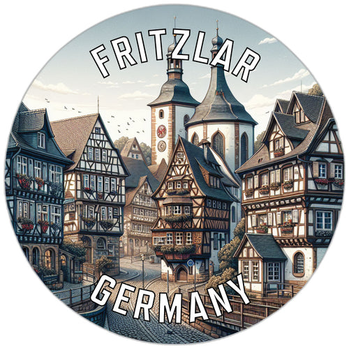Fritzlar Germany Souvenir Vinyl Decal Sticker 2-Inch