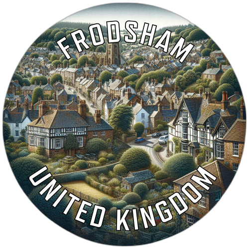 Frodsham United Kingdom Souvenir Vinyl Decal Sticker 2-Inch